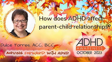 How does ADHD affect parent-child relationships?