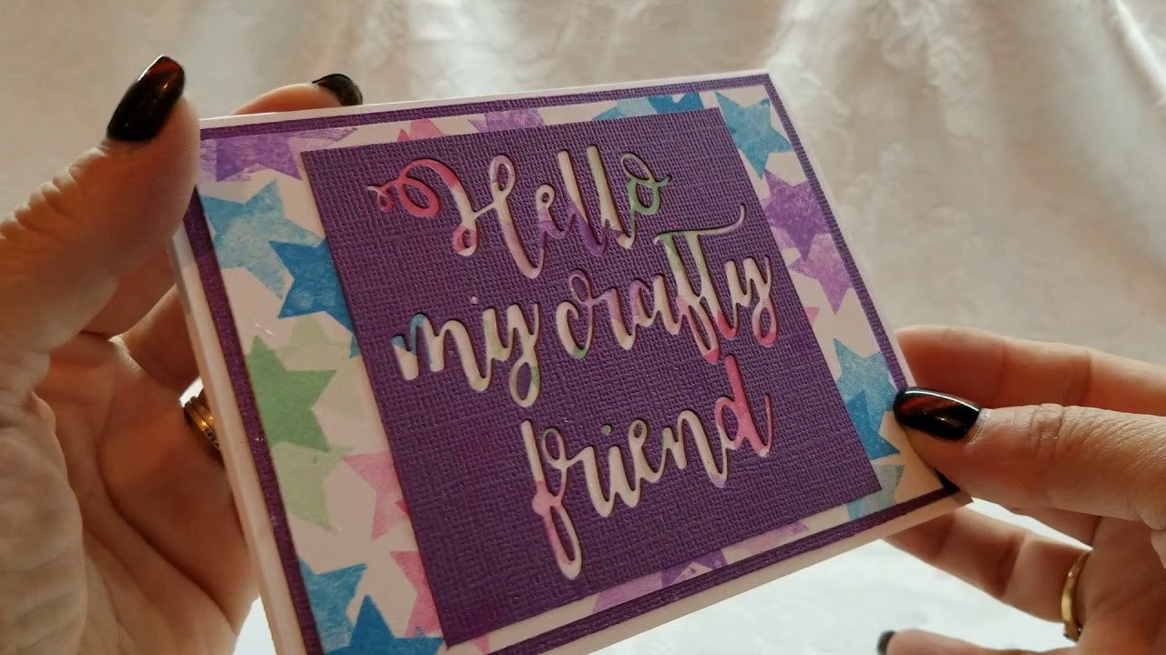 Kat Scrappiness GDT Cards with Dies and Stamps