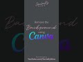 Canva - Remove Background