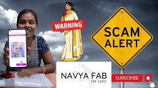 ONLINE SHOPPING SAREE SCAM / FRAUD BY NAVYA FAB SAREES | @thilakdivyavlogs screenshot 5