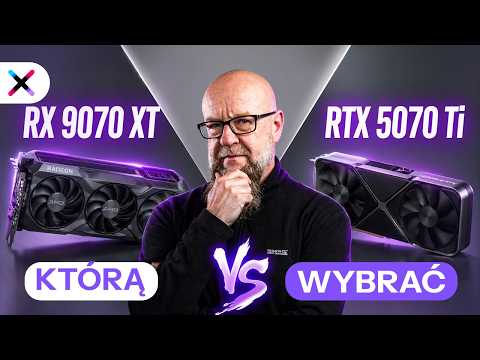 RX 9070 XT vs RTX 5070 Ti — wyniki mogą zaskoczyć