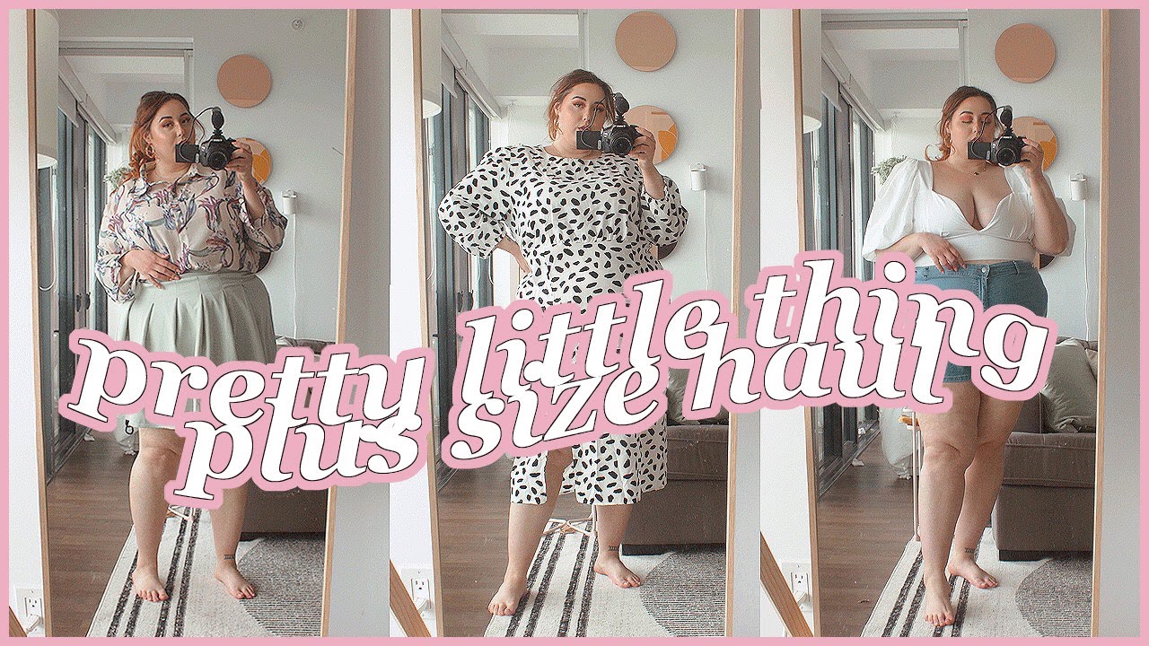 Pretty Little Thing Plus Size Haul - YouTube