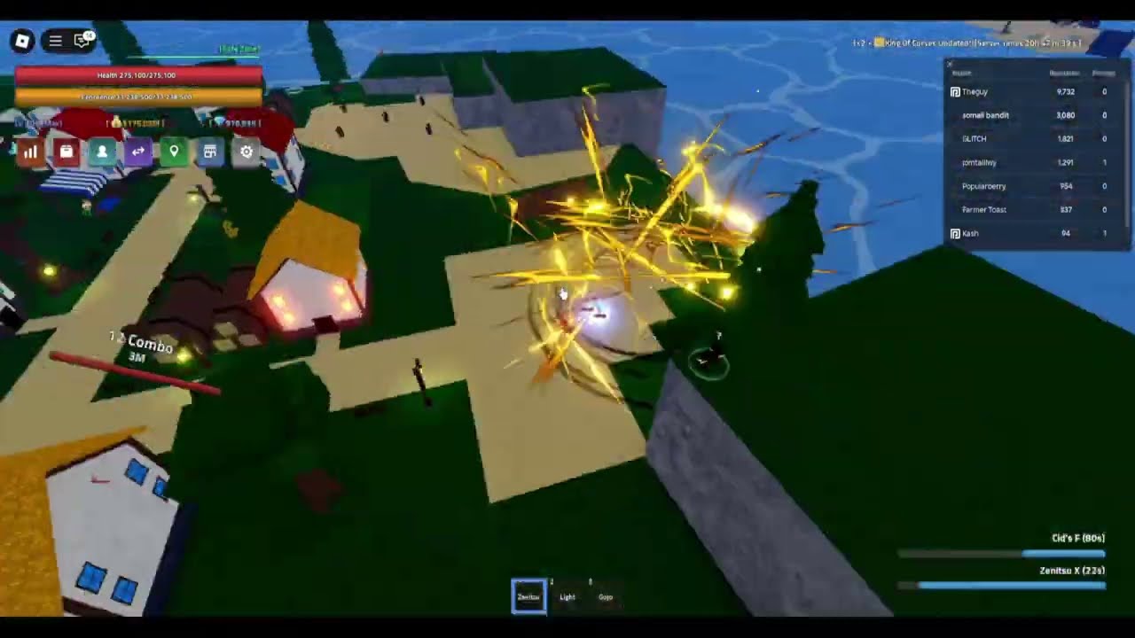 Zenitsu Sword Showcase    VERSE PIECE