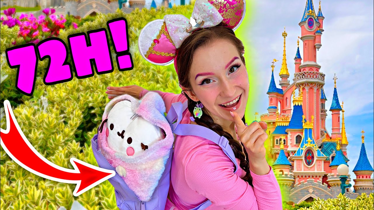 72h Z PUSHEENEM W DISNEYLANDZIE!😱