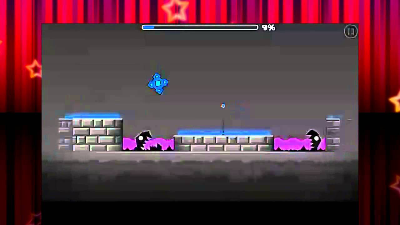 Geometry dash meltdown level 1 | The seven seas - YouTube
