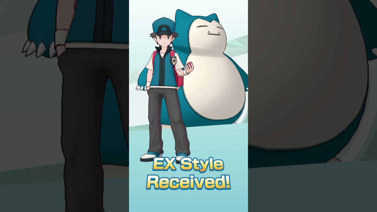 Evolving Red and Snorlax to 6 Stars From Pokémon Masters