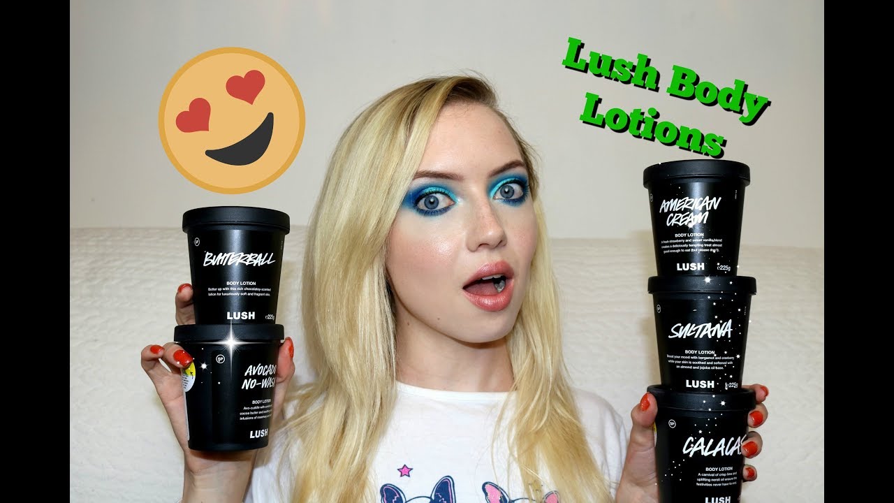 Lush Labs Body Lotions Reaction! YouTube