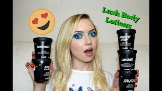 Lush Labs Body Lotions | Reaction! Karma Kream Body Lotion