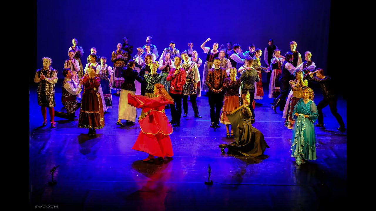 Misina Néptáncegyüttes és Táncszínház - Dorottya c. táncjáték - Pécsi Nemzeti Színház 2022.06.04.