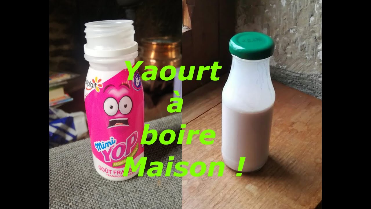Yaourt et Yaourt à boire sans yaourtière en Marmite Norvégienne
