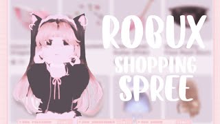 robux shopping spree  (4.2k, part.2)