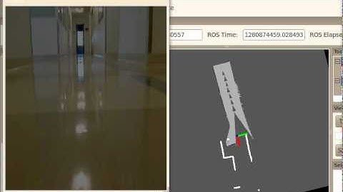 Online SLAM on an iRobot Create Using ROS