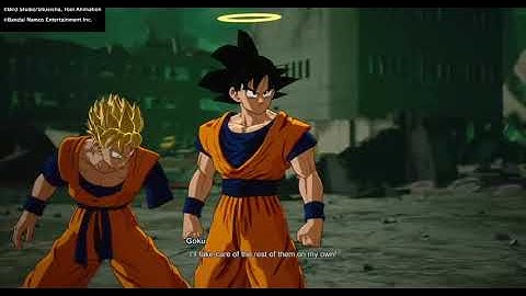 SPARKING! Zero What if Scenario: Goku saves Future Gohan