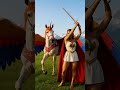 🌪️ She-Ra defende Ventania! 😄 | A verdadeira pronúncia do cavalo alado 🐎✨ #SheRa #LigaGamerX #IA