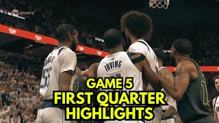 DALLAS MAVERICKS vs. MINNESOTA TIMBERWOLVES | MAY 30, 2024 | GAME 5 - FIRST QUARTER