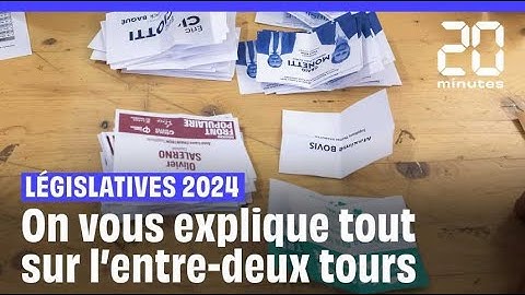 Législatives 2024 : On vous donne les clefs pour comprendre les enjeux de l’entre-deux-tours