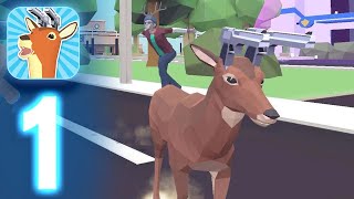 DEEEER Simulator Gameplay walkthrough Part 1 (iOS, Android) screenshot 1
