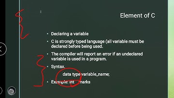 COMPUTER 12 CHAPTER 9 TOPIC variable and rules for naming variables