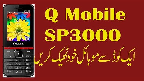 Qmobile mini SP3000 invalid Sim or imei solution Code 100% sp3000 imei change code