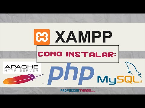 Como instalar o apache, php, mysql e o phpmyadmin com o Xampp