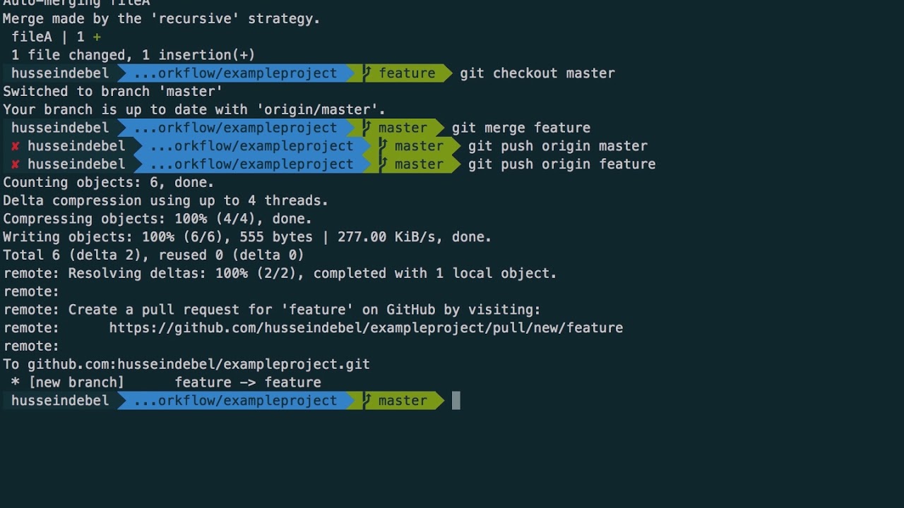 Git 9 Git Workflow - YouTube