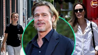 Celebrity Knox Jolie-Pitt looks a lot like dad Brad Pitt when he went shopping with mom Jolie Sunday to Target Profile