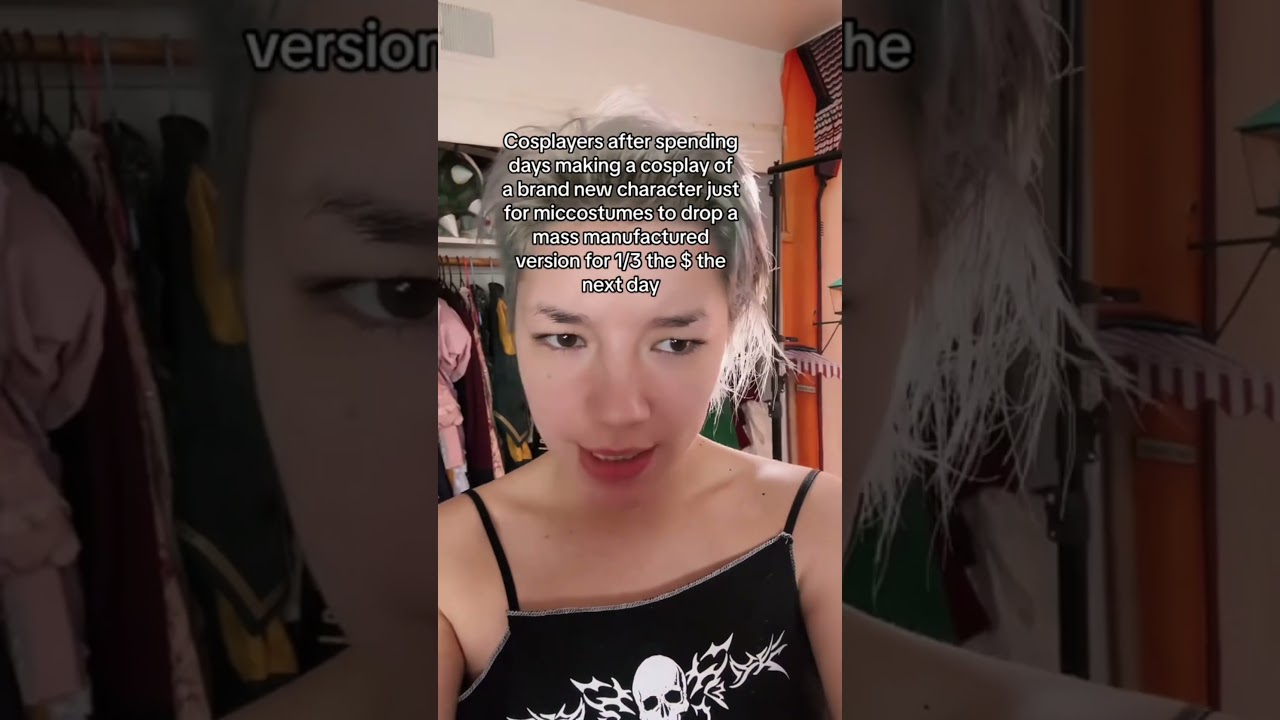 A cosplayers worst nightmare