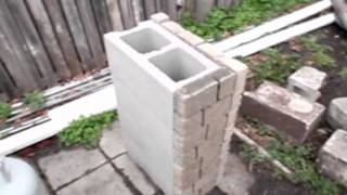 How to build a stone grill How to build a stone grill.