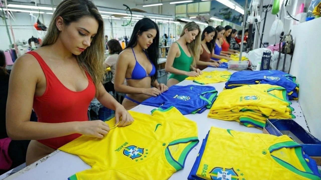 Inside the Incredible Factory That Makes Brazil’s New 2026 Jerseys