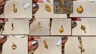 Tanishq 22KT Light Weight Pendants Starting at just 0.8gms👌😱 || Affordable Gold Pendant Collection💫✨