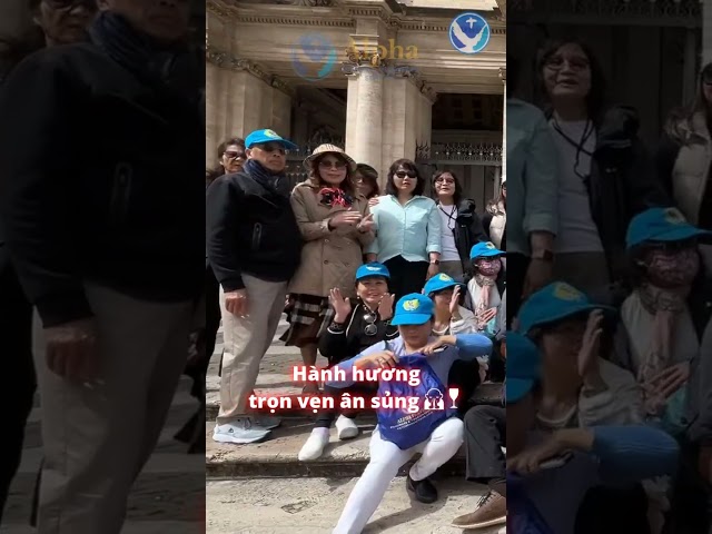 Một lần trong đời đi Hành Hương Ý - Theo chân các Thánh 🇮🇹🕊️ | Alpha Travel #shorts