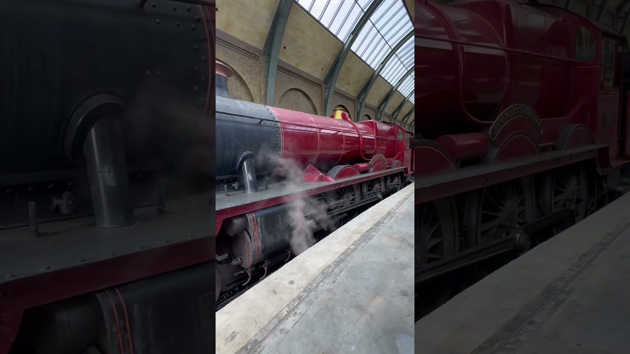 All Aboard the Hogwarts Express 🚂✨ – Platform 9 3/4 at Universal Orlando | Harry Potter Magic 🪄