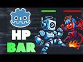HPBAR В GODOT 4+ ЗА 2 МИНУТЫ! | GODOT, УРОК, PROGRESSBAR