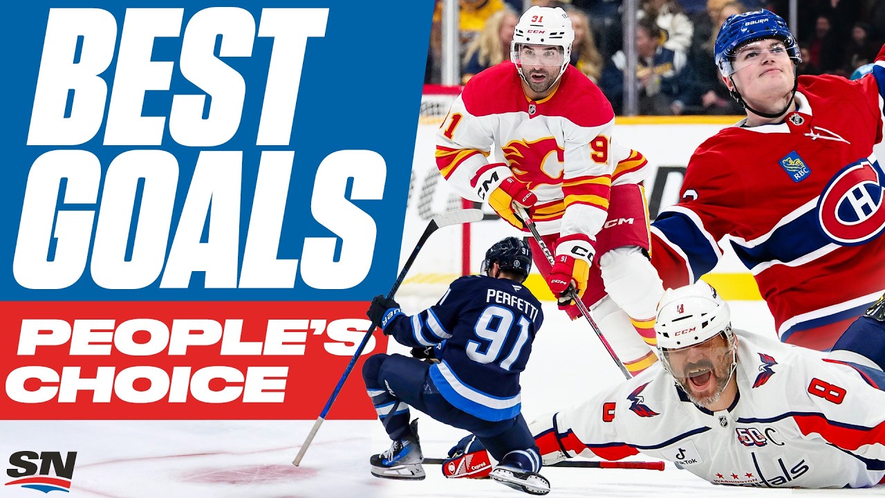 Best Goals Of The 2024-25 NHL Season | People's Choice