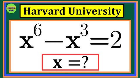 Math Olympiad | How to solve this Exponential Equation || Harvard University 