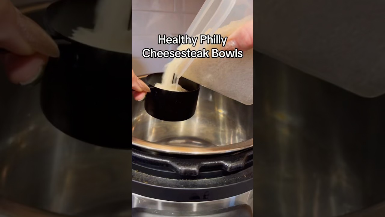 Healthy Philly Cheesesteak Bowls| Meal Prep Ideas