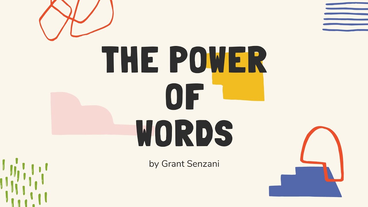 speech about power of words