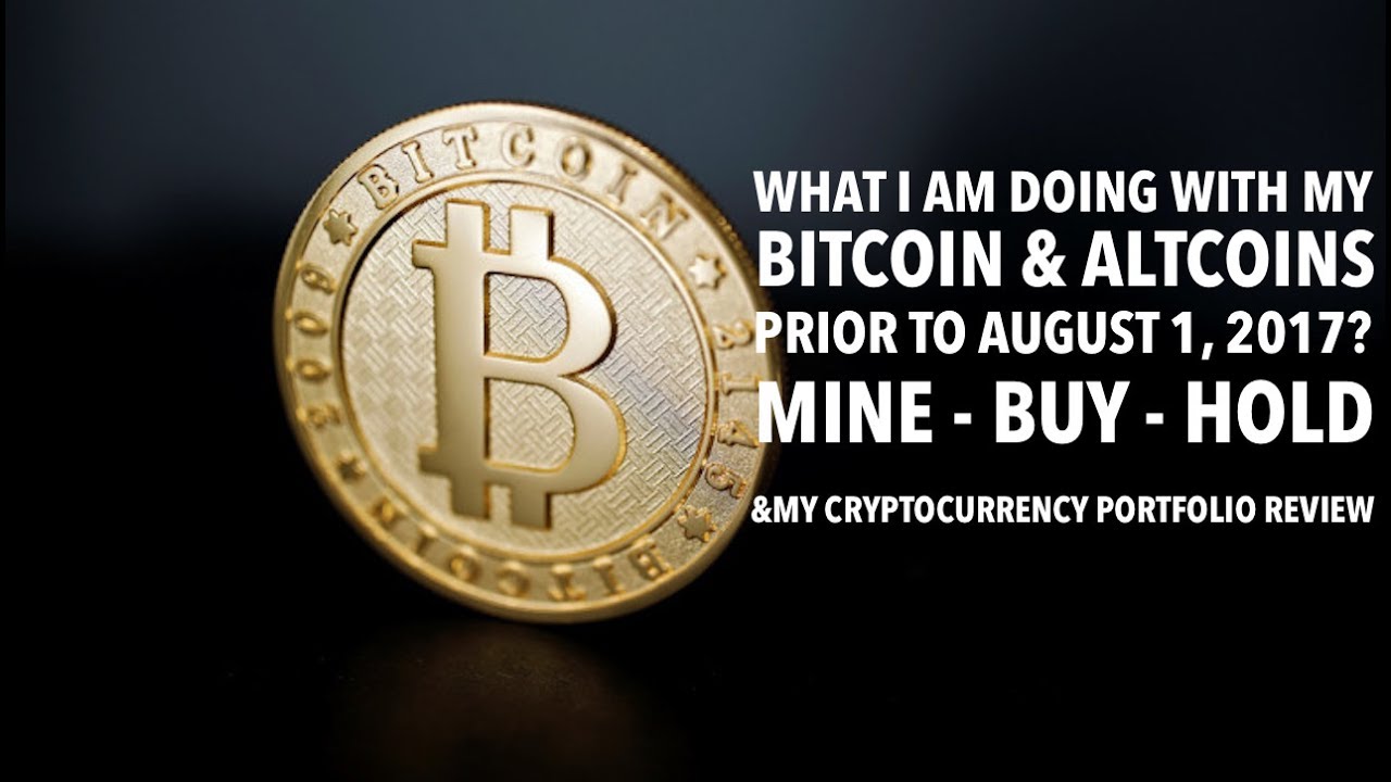 WHAT I AM DOING WITH MY BITCOIN & ALTCOINS PRIOR TO AUGUST 1, 2017? BE PREPARED