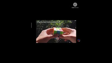 interesting pattern of  rubix 3*3 CUBE ( Vertical stripes ) by ANUJ KUMAR CUBES