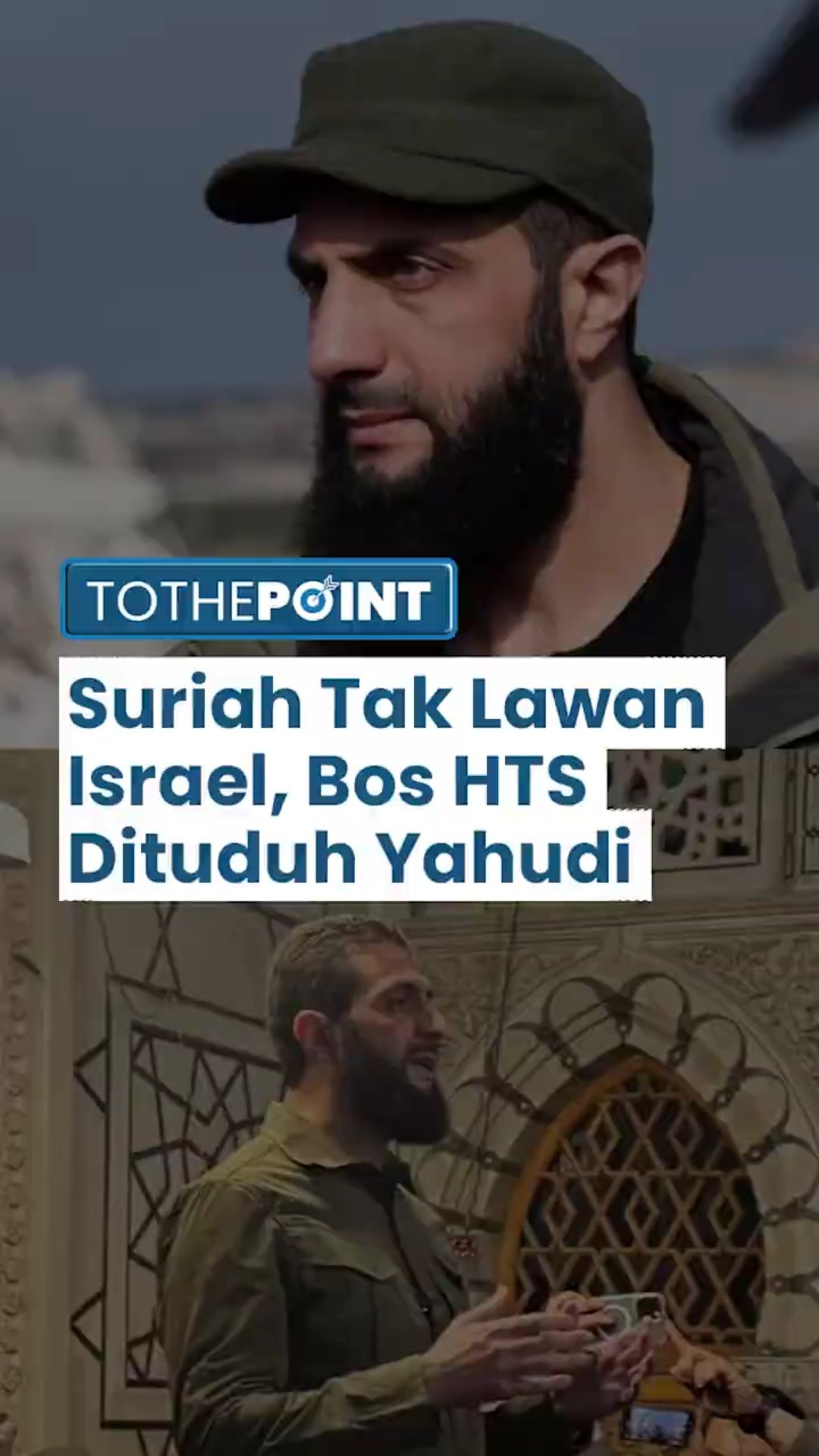 Bos HTS Dituduh Orang Yahudi hingga Agen Mossad karena Tak Mau Lawan Israel yang Terus Serang Suriah