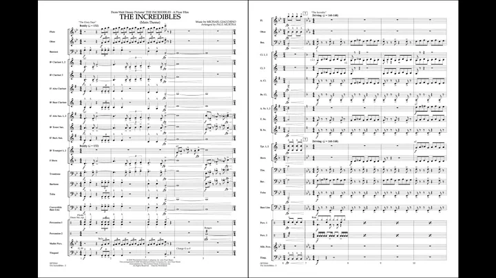 The Incredibles (Main Theme) by Michael Giacchino/...