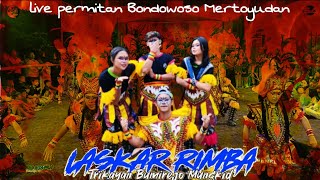 RODAT 1 - TOPENG IRENG LASKAR RIMBA TRIKAYAN LIVE PERMITAN BONDOWOSO MERTOYUDAN #laskarrimba