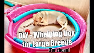 Tutorial - Whelping Box for Large Breeds