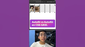 💪 Autofit vs Autofill en CSS GRID