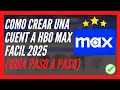 🥇 Como CREAR Una Cuenta De HBO MAX En TV 🔴 Como CREAR Una Cuenta MAX En CELULAR ✅