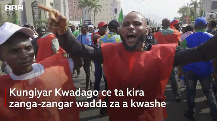 Yadda zanga-zangar tsadar rayuwa ta gudana a Abuja