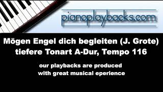 Mögen Engel dich/euch/uns begleiten (J. Grote) Playback Demo A-Dur, Tempo 116