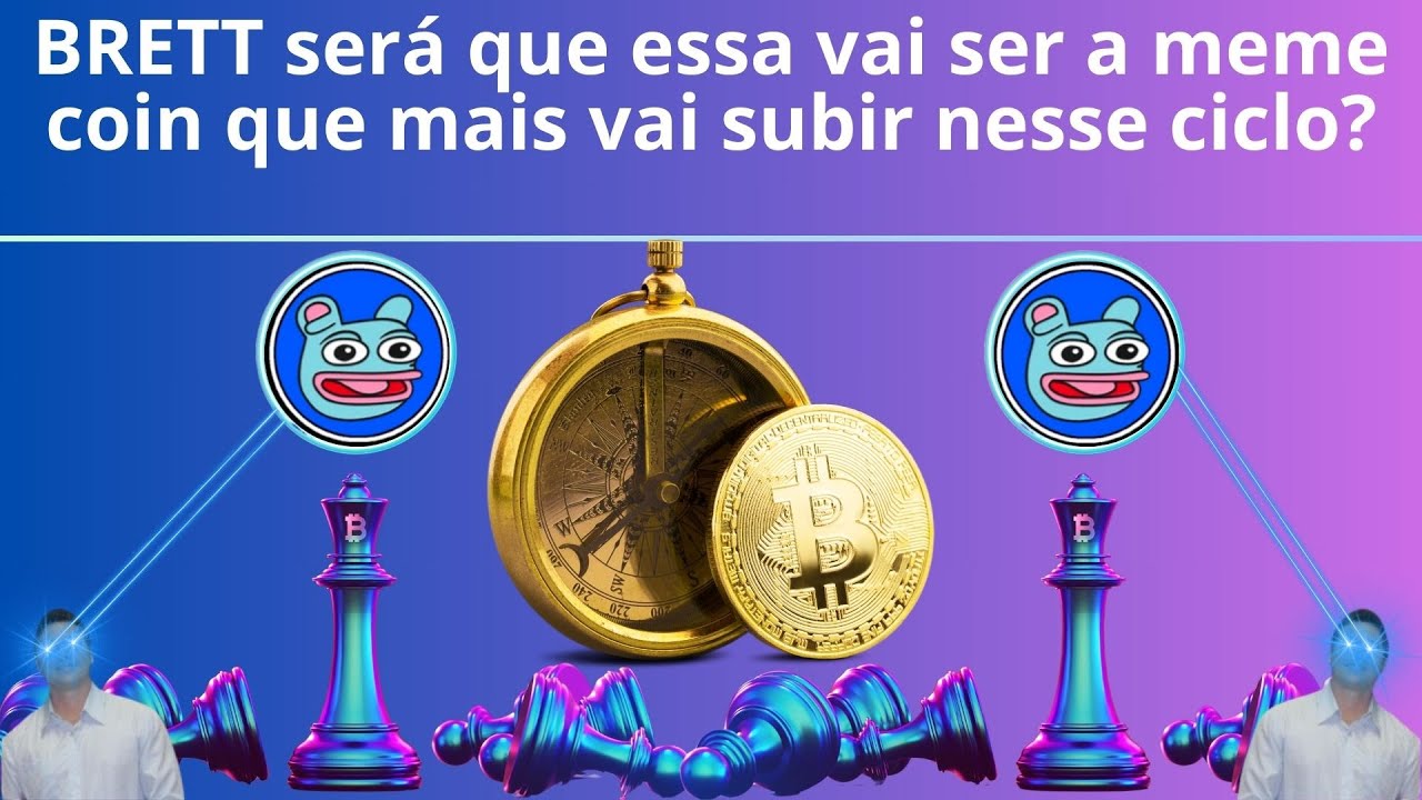 Brett #BRETT essa meme coin vai buscar o preço de 1 dólar, ela pode  explodir de subir até 2025 - YouTube