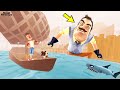 ÖZLEDİK ADAMI. EFSANE GERİ DÖNDÜ 😱 Hello Neighbor Gizemli Ada