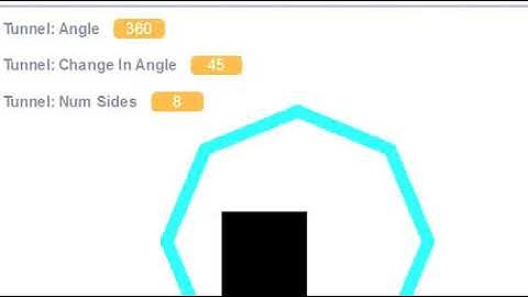 Scratch Tutorial 3D Tunnel 100%:Pen    Part1